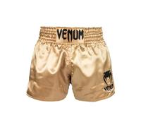 Venum, Classic Short de Muay Thai, Homme, XS, Or/Noir