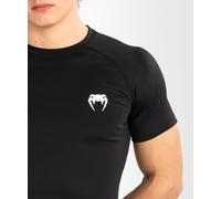 Venum, Contender Rashguard à manches courtes, Homme, XL, Noir/Blanc