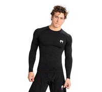 Venum, Contender Rashguard à manches longues, Homme, S, Noir/Blanc