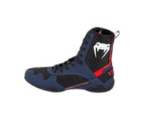 Venum, Elite Chaussures de boxe, Homme, 47, Marine Bleu/Noir/Rouge