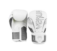 Venum, Elite Evo Gants de boxe, Mixte Adulte, 10 Oz, Gris/Blanc