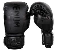 Venum, Elite Gants de Boxe Enfant, Mixte Enfant, L, Noir