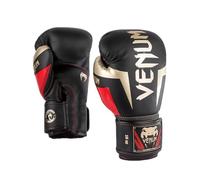 Venum, Elite Gants de boxe, Mixte Adulte, 10 Oz, Noir/Or/Rouge