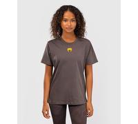 Venum Femme Fight Week Women's Short Sleeve Cotton T-Shirt, Solid Earthen Brown, M EU