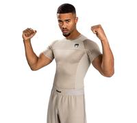 Venum G-fit Air Rashguard Manches Courtes-Sable T-Shirt, XL Homme