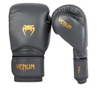 Venum, Contender 1.5 Gants de boxe, Mixte Adulte, 12 Oz, Gris/Or