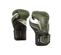 Venum Gants de Boxe Elite Evo - Kaki/Argent - 10 Oz