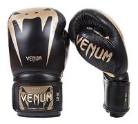 Venum Giant 3.0 Gants de Boxe Muay Thai, Kick Boxing, Noir / Or, 16 oz
