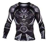 Venum, Gladiator 3.0 Rashguard, Homme, L, Noir/Blanc