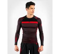 Venum NoGi 3.0 - Rashguard - Manches Longues - Noir/Rouge - S