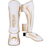 Venum Protège-Tibias Elite - Blanc-Or - XL