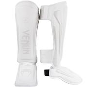 Venum, Elite Standup Protège-tibias, Homme, XL, Blanc/Blanc