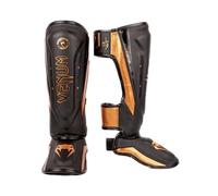 Venum Protège-Tibias Elite Evo - Noir-Bronze - L