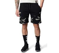 Venum Short en Coton UFC Authentic Fight Week 2.0, Noir/Sable, XL Homme