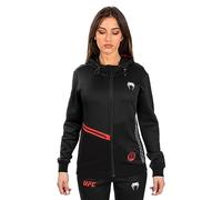 Venum, UFC Adrenaline by Venum Fight Week Femme Sweatshirt zippé à Casquetteuche, Femme, XS, Noir