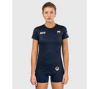 Venum UFC Fusion Fight Week T-Shirt Dry-Tech pour Femmes - Bleu Océanique - L