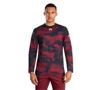 Venum UFC Zenith pour Homme Bleu Marine/Bordeaux/Argent Authentic Fight Week à Manches Longues T-Shirt - S