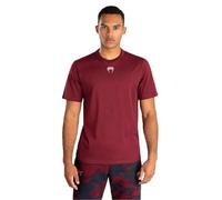 Venum UFC Zenith pour Homme Bordeaux-Argent Authentic Fight Week Version Unie T-Shirt à Manches Courtes - M