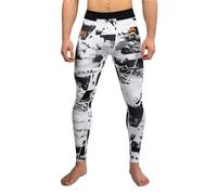 Venum UFC Zenith pour Homme Noir-Blanc-Orange Authentic Fight Week Compression Pantalons - XXXL
