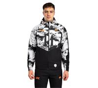 Venum UFC Zenith pour Homme Noir-Blanc-Orange Authentic Fight Week Sweat à Capuche Zippe - XXL