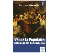 Vénus La Populaire Ou Apologie Des Maisons De Joie