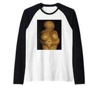 Vénus of Willendorf - Statue de l'histoire paléolithique de l'âge de Pierre Manche Raglan