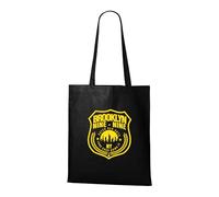 Venus Style Brooklyn Nine-Nine Police Badge New York Detective Shield - Catch Bad Guys Look Good Doing It Tote Bag Noir