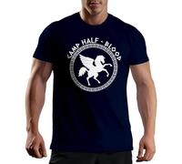 Venus Style Camp Half Blood T-Shirt Bleu Marine pour Homme Size M