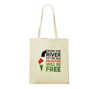 Venus Style From The River To The Sea Palestine Will Be Free - Carte Géographique Solidarité Tote Bag Naturel