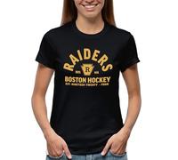 Venus Style Heated Rivalry Boston Raiders Vintage Logo Shane Hollander Game Changers Hockey Romance Bookish T-Shirt Femme Noir Size XXL