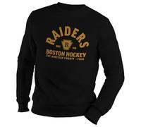 Venus Style Heated Rivalry Boston Raiders Vintage Logo Shane Hollander Game Changers Hockey Romance Bookish Pull Unisexe Noir Size XXL