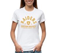 Venus Style Heated Rivalry Boston Raiders Vintage Logo Shane Hollander Game Changers Hockey Romance Bookish T-Shirt Femme Blanc Size XXL