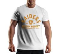 Venus Style Heated Rivalry Boston Raiders Vintage Logo Shane Hollander Game Changers Hockey Romance Bookish T-Shirt Homme Blanc Size XXL