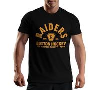 Venus Style Heated Rivalry Boston Raiders Vintage Logo Shane Hollander Game Changers Hockey Romance Bookish T-Shirt Homme Noir Size L