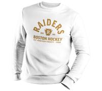 Venus Style Heated Rivalry Boston Raiders Vintage Logo Shane Hollander Game Changers Hockey Romance Bookish Pull Unisexe Blanc Size XXL