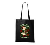 Venus Style Oops I Got Another Book! Oie Lecture Festive Noël Amoureux Livres Tote Bag Noir