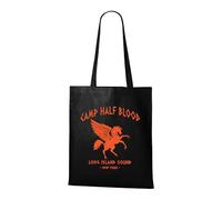 Venus Style Pegasus Cheval Ailé Mythologie Grecque Camp Half Blood Long Island New York Vintage Tote Bag Noir
