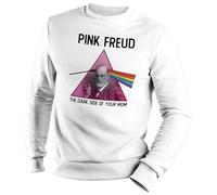 Venus Style Pink Freud The Dark Side of Your Mom Sigmund Freud Pull Unisexe Blanc Size S