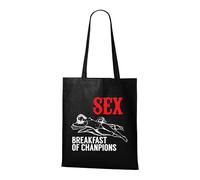 Venus Style Sac Cabas Typographie Vintage Distressed Rouge - Police Western Grunge Provocatrice Tote Bag Noir