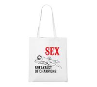 Venus Style Sac Cabas Typographie Vintage Distressed Rouge - Police Western Grunge Provocatrice Tote Bag Blanc