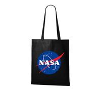 Venus Style Sac Exploration Spatiale Rétro Vintage - Emblème Aéronautique Cosmos Étoiles Tote Bag Noir