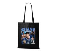 Venus Style Shane Hollander 24 Vintage 90s Hockey Player Retro Tribute Bootleg Aesthetic Tote Bag Noir