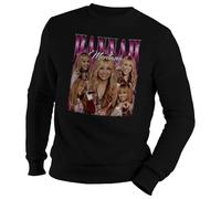 Venus Style Vintage Y2K Hannah Montana Pop Culture Nostalgia Pull Unisexe Noir Size S