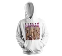 Venus Style Vintage Y2K Hannah Montana Pop Culture Nostalgia Sweat À Capuche Unisexe Blanc Size S