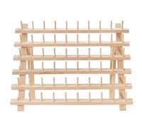 Venus valink en Bois 60/120 Bobine Fil Rack Organisateur pour Couture Matelassage Broderie Bobines, Mini Couture Bobine Canette Cônes Fil Support, Couture Fil Rangement Outils, Hair-Braiding Support