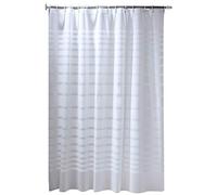Venus valink Rideau Douche, Blanc Rayure Imperméable Mildewproof Épais Salle de Bain Rideau Grand Moissisure Resistan Rideau pour Salle de Bain Baignoire Bain Décor - 200cmx200cm