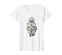 Vénus Von Willendorf Art préhistorique Corps Positif T-Shirt Graphique avec Valeur