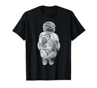 Venus Von Willendorf Sculpture Positive T-Shirt Graphique avec Valeur, Homme, Noir, M