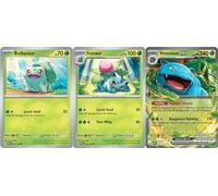 Venusaur ex 003/165 - Pokemon 151 - Double Rare - Evolution 3 Cartes - Charmander Charmeleon