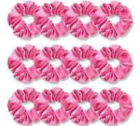 VENUSTE Chouchous Rose Bulle, Chouchou en Velours Premium pour Cheveux, Élastiques à Cheveux Épais Couleurs Unies, Porte-Queue de Cheval Cordes Douces Accessoires pour Cheveux pour Femmes et Filles